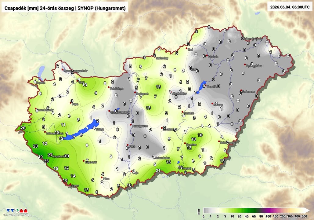 The Weather on Maps