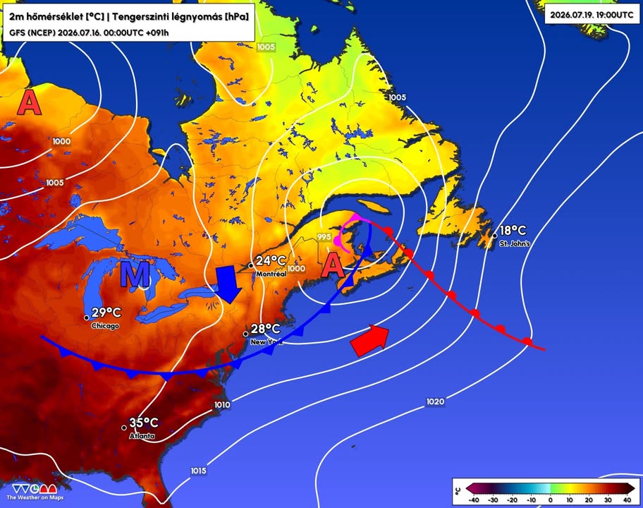 The Weather on Maps